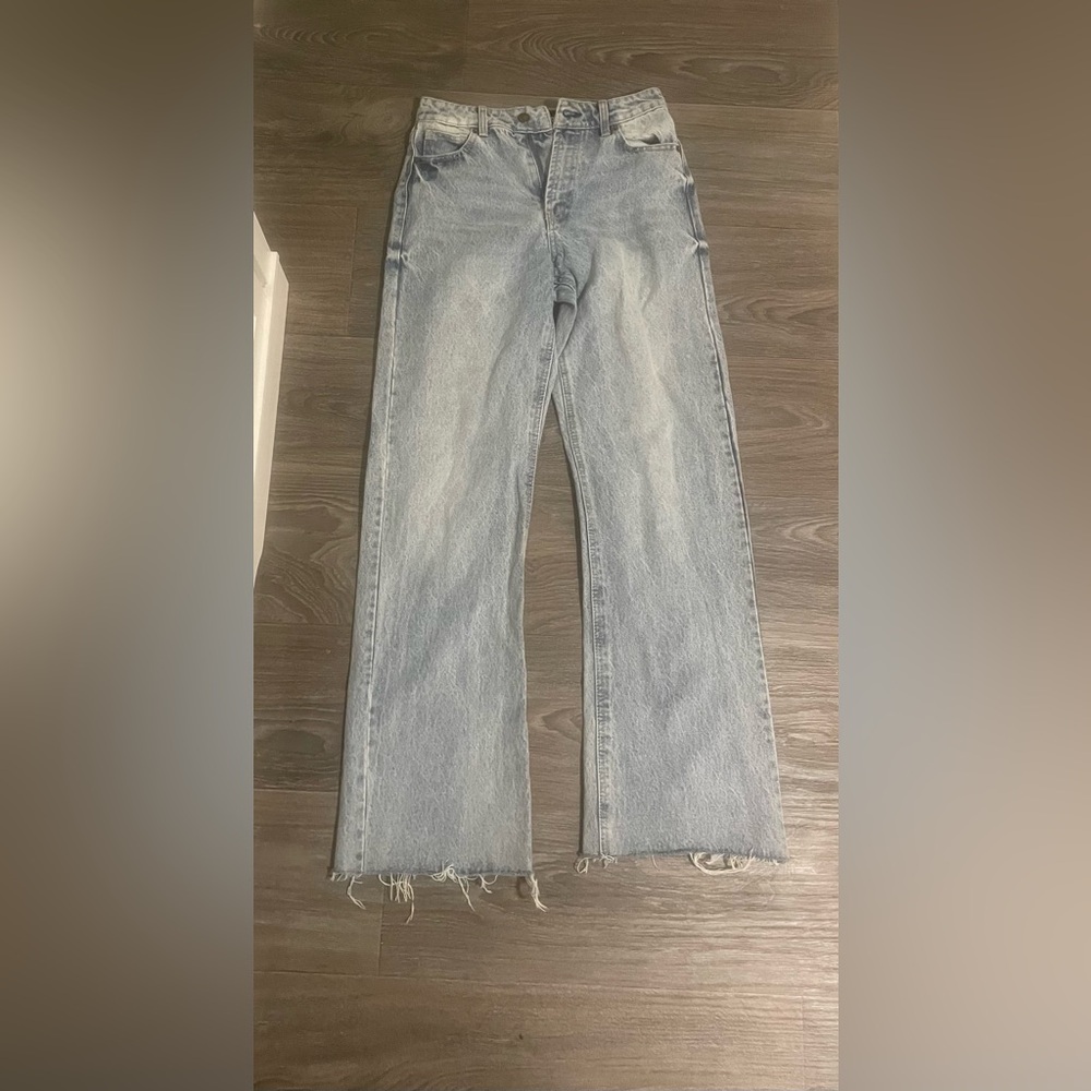 Fashion Nova Sky Blue Denim Pants